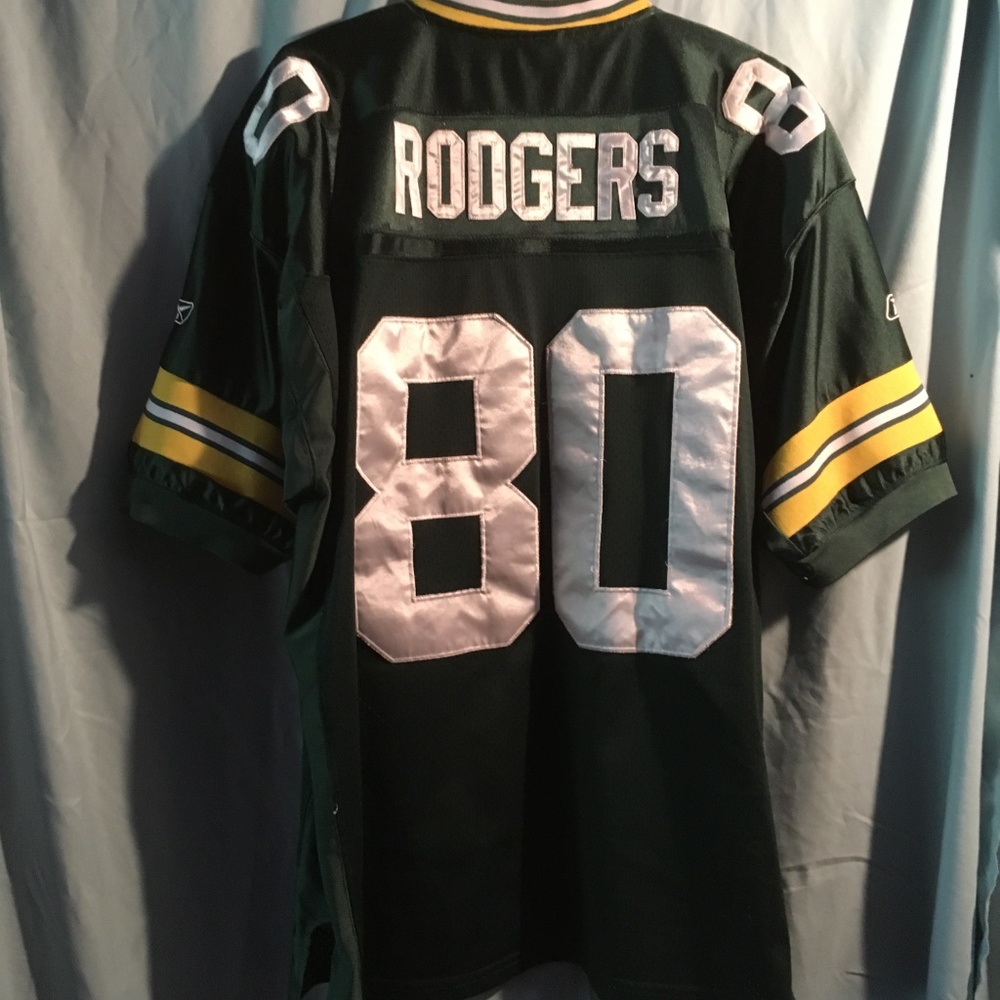 NFL 🏈 80 Rodgers Green Bay Packers NFL football - Picture 2 of 7